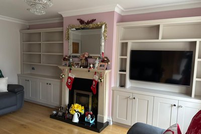 TV Unit Custom Made